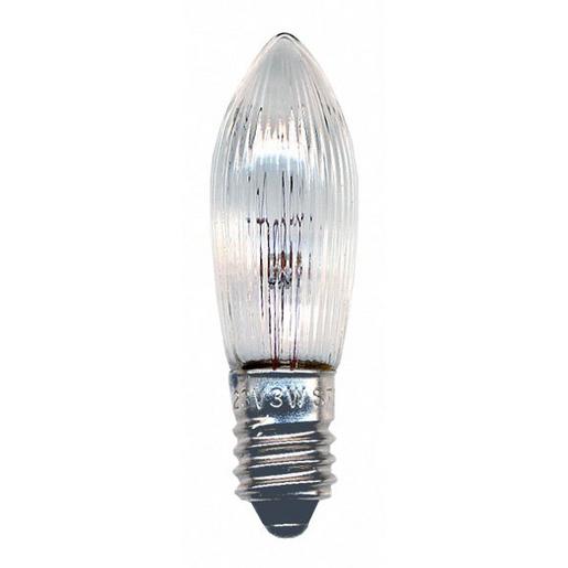 1St. Scharnberger+Hasenbein 57187 Top-Riffelkerze 13,5x45mm, E10 12V 3W St