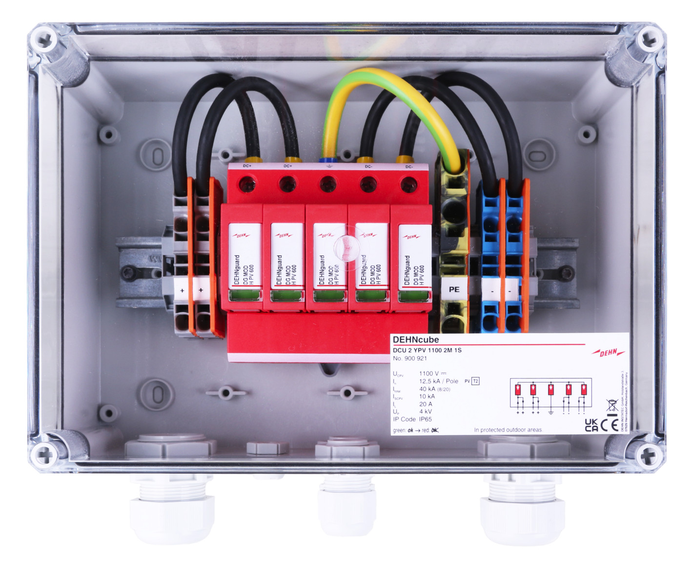 1St. Dehn 900921 DCU 2 DCU 2 YPV 1100 2M 1S YPV 1100 2M 1S GAK im Gehäuse