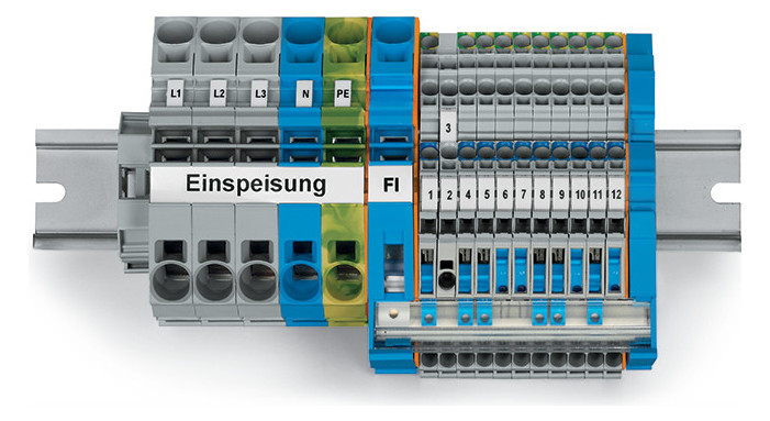 1St. Wago 821-104 TOPJOB S-Unterverteiler-Set 1St. Wago 821-104 TOPJOB S-Unterverteiler-Set