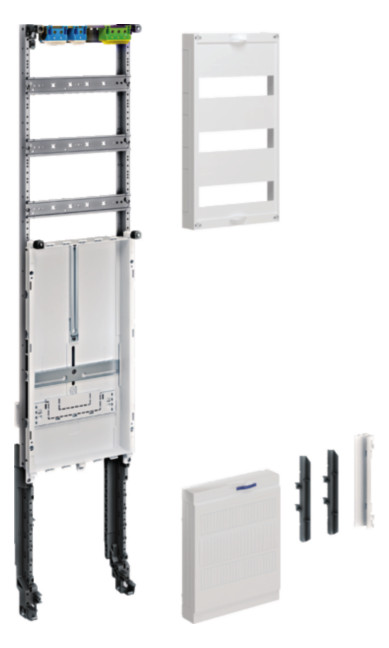 1St. Hager ZU43LS Einbausatz, univ.Z, 1200mm, 1ZP, 1-feldig