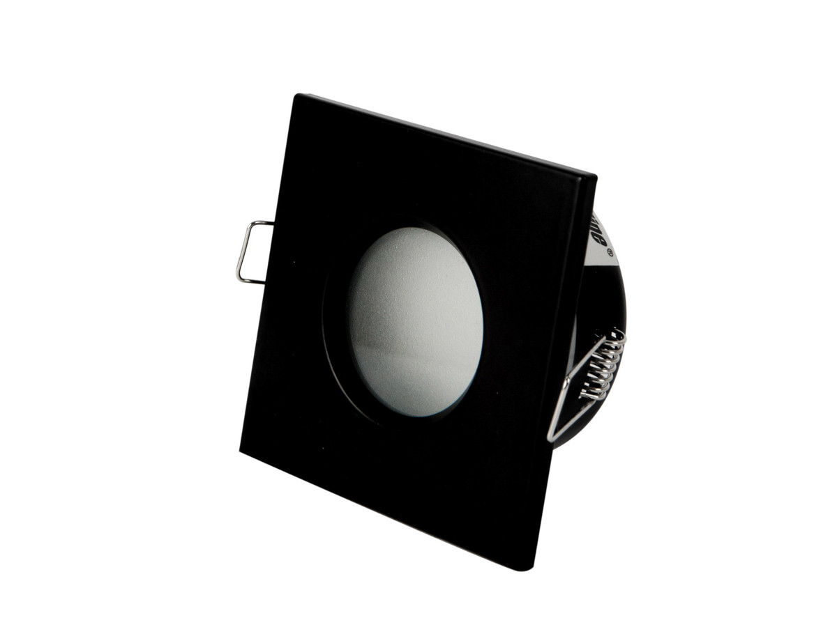 1St. LED line PRIME 471062 Deckenleuchte wasserdicht quadratisch IP65 schwarz PRIME