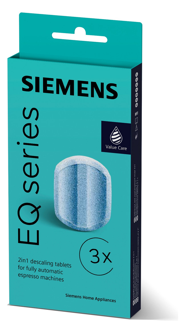 1St. Siemens TZ80002A Entkalkungstabletten 3 Stck. a 36g