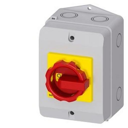 1St. Siemens 3LD2064-0TB53 SENTRON, Lasttrennschalter 3LD, Not-Aus-