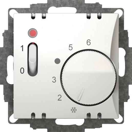 1St. NRTRUP55SWWS.01 Raumthermostat UP, Öffner, Schalter...