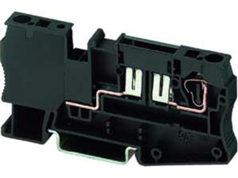 1St. Phoenix ST 4-FSI/C Sicherungsreihenklemme Art der Sicherung: Flach Zugfederanschluss Querschnitt: 0,08 mm²-