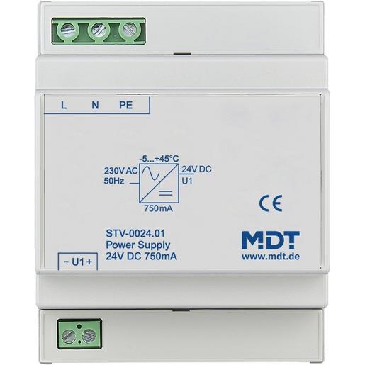 1St. MDT Spannungsversorgung STV-0024.01 für VisuControl 24VDC SELV 750mA 4TE