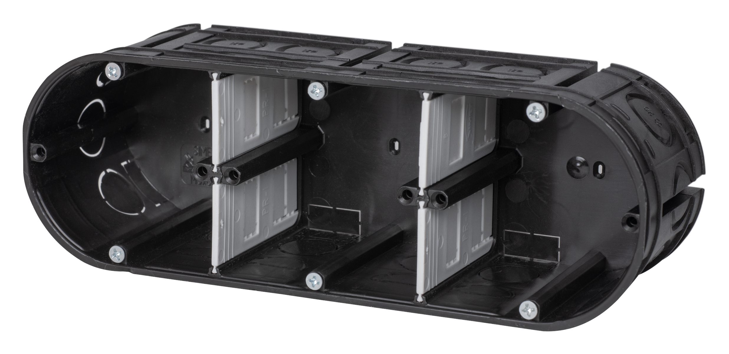 5St. F-Tronic UP30 UP Gerätedose massiv UP30, 3-fach, t=63mm 7310103