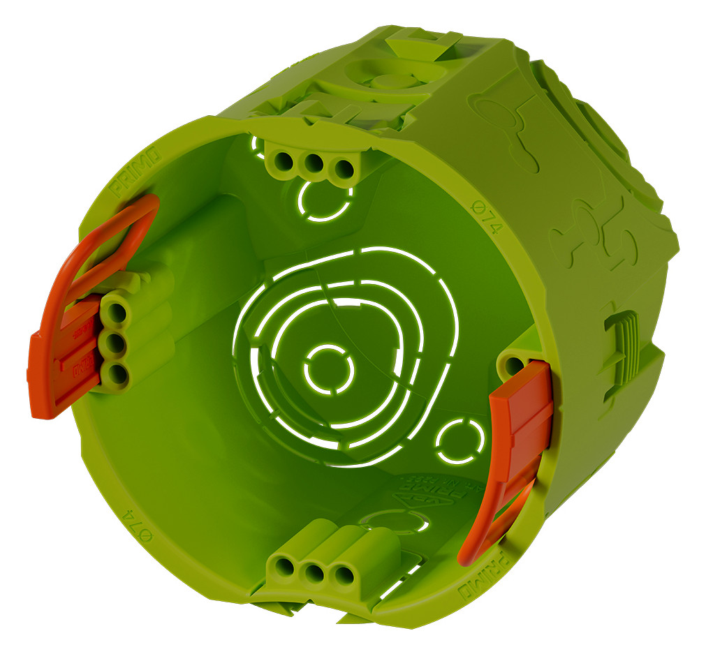 25St. Primo P295 KliQ-Fixx Hohlwand Geräte-V-Dose 62 mm