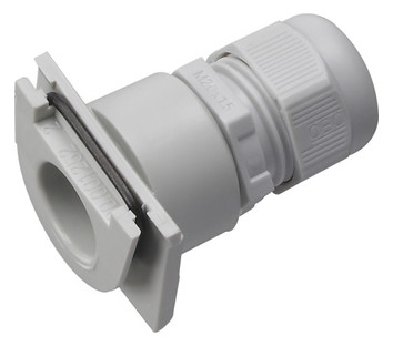 1St. Gira 000630 Adapter Ltg.einf. M20 WG AP Grau