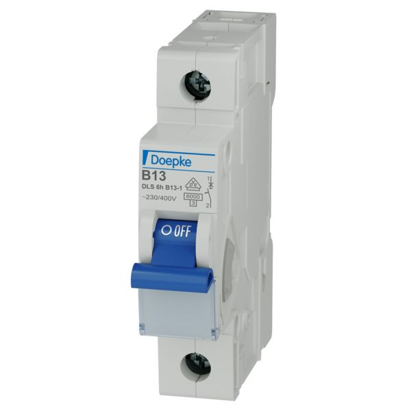 1St. DOEPKE DLS 6H B13-1 6KA Doepke LS-Schalter 1p, B-Char, 400 V/13