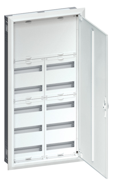 1St. Hager FWU72N Feldverteiler UP, 2x7 Reihen, mit Abd.