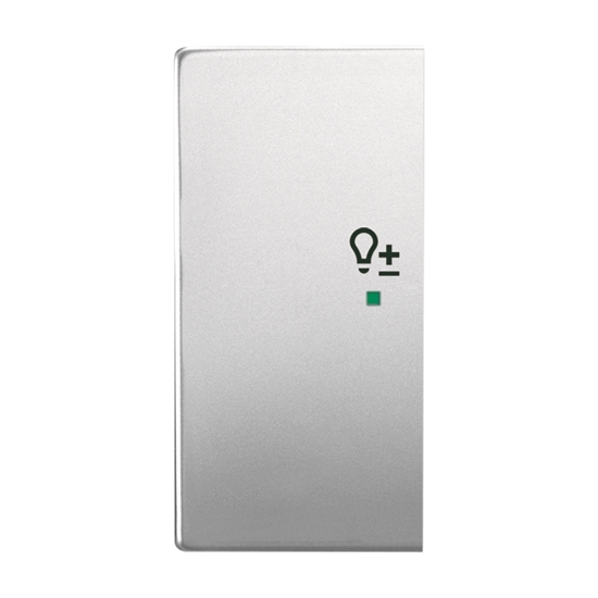 1St. Busch-Jaeger 6234-21-866 Wippe, 2-fach links, mit Symbol Dimmer Busch-free@home edelstahl