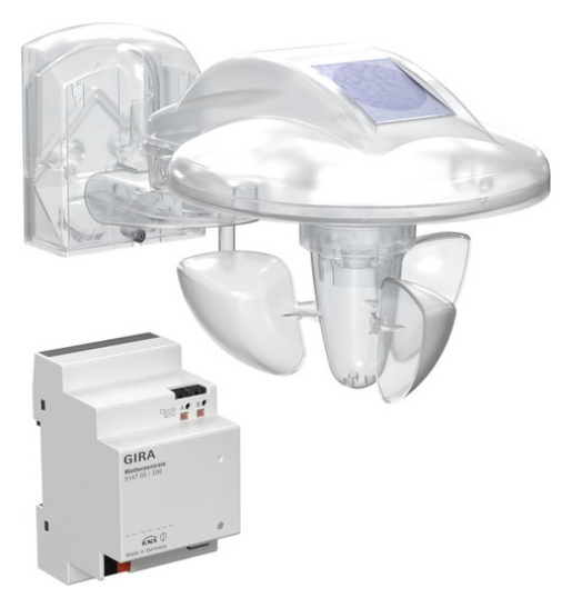 1St. Gira 514600 Wettersensor + Wetterzentrale (REG) KNX