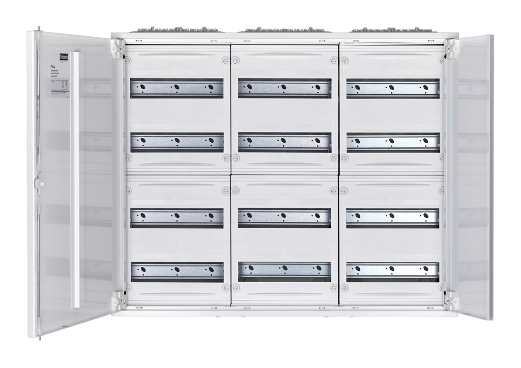 1St. F-Tronic FV3-4 AP Feldverteiler FV3-4, 3-feldrig, 4r, 650x800x165mm 7110224