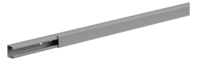2m Hager LF1501507030 Kabelkanal aus PVC LF 15x15mm steingrau