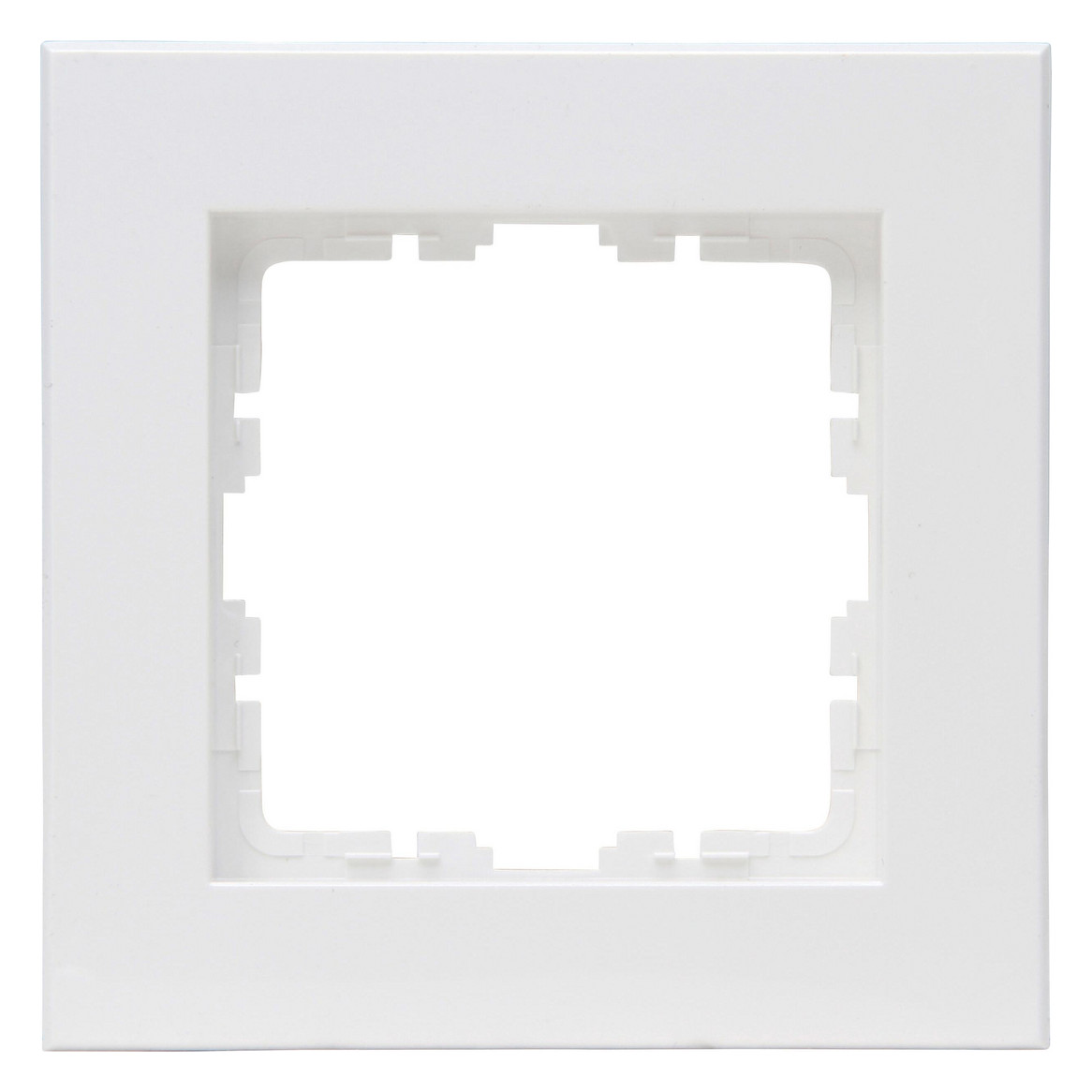 1St. Kopp HK07 PURE Abdeckrahmen 1f 406829005 reinweiß