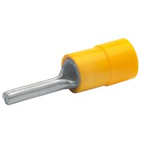 100St. Klauke 715 Stiftkabelschuh DIN 46231, isoliert, 4qmm-6qmm, 11mm lang, galvanisch verzinnt