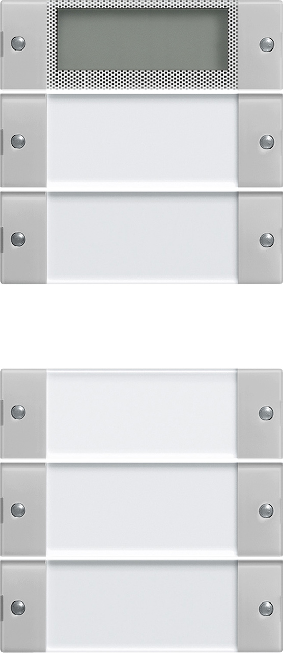 1St. Gira 2145015 Wippenset 5f Plus (2+3) BSF System 55 Klar/Grau m