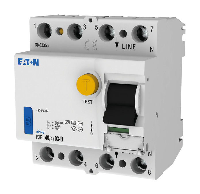 1St. Eaton 300300 PXF-40/4/03-B FI-Schalter, 40A, 4p, 300mA, Typ B