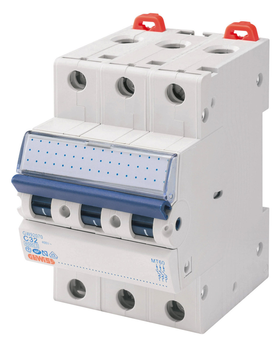 1St. Gewiss GW92667 MT100 LS SCHALTER C16A 3P 10KA 3TE