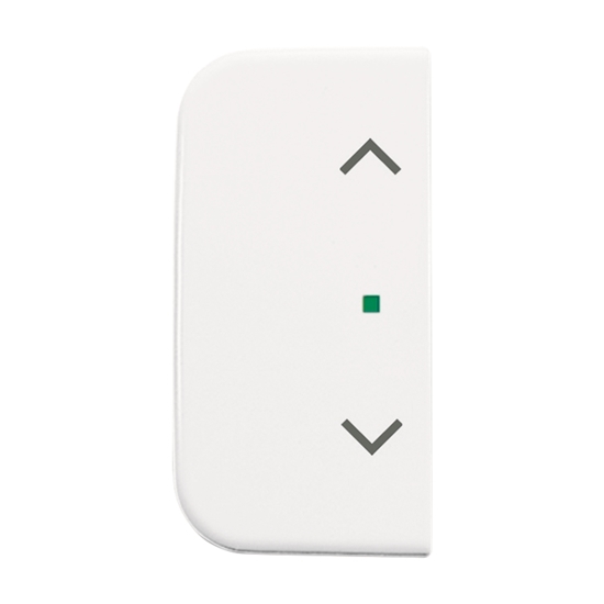 1St. Busch-Jaeger 6232-20-214 Wippe, 2-fach links/rechts, mit Symbol Jalousie Busch-free@home alpinweiß