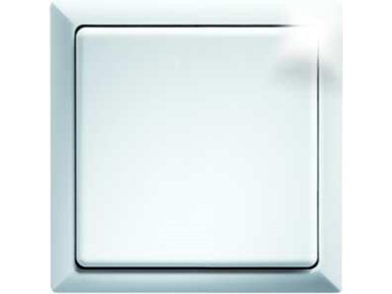 1St. Eltako FT4F-wg Funk-Flächentaster Weiss glänzend, batterie- und leitungslos, mit Wippe und Doppelwippe 30000705