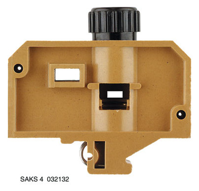 1St. WEIDMUEL SAKS 4 Sicherungs-Reihenklemme, Schraubanschlus