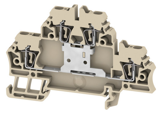 1St. Weidmüller ZDK 2.5V Durchgangsklemme Zugfederanschluss dbei 1689990000