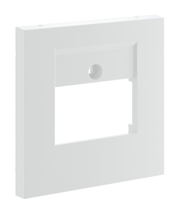 1St. Hager GZTAE3A9010 Zentralscheibe 55 TAE 3-fach reinweiß