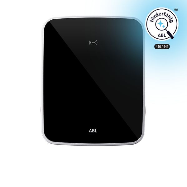 1St. ABL Sursum 3W2263P Wallbox eMH3, 2x11 kW (1x22 kW), 32A/400V, 3-phasig, 2xTyp 2 Steckdose, Master+, Backend emonvia