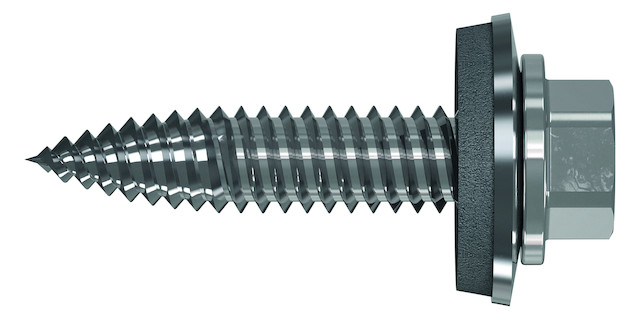 100St. Protec.class PDBS 6X38 Duennblechschraube A2 6x38 m Dichtscheib