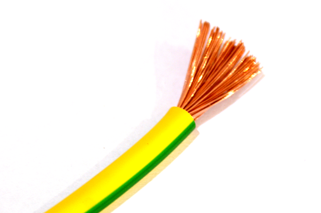 100m H07V-K 10mm² PVC Aderleitung flexibel 1x10,0 grün/gelb