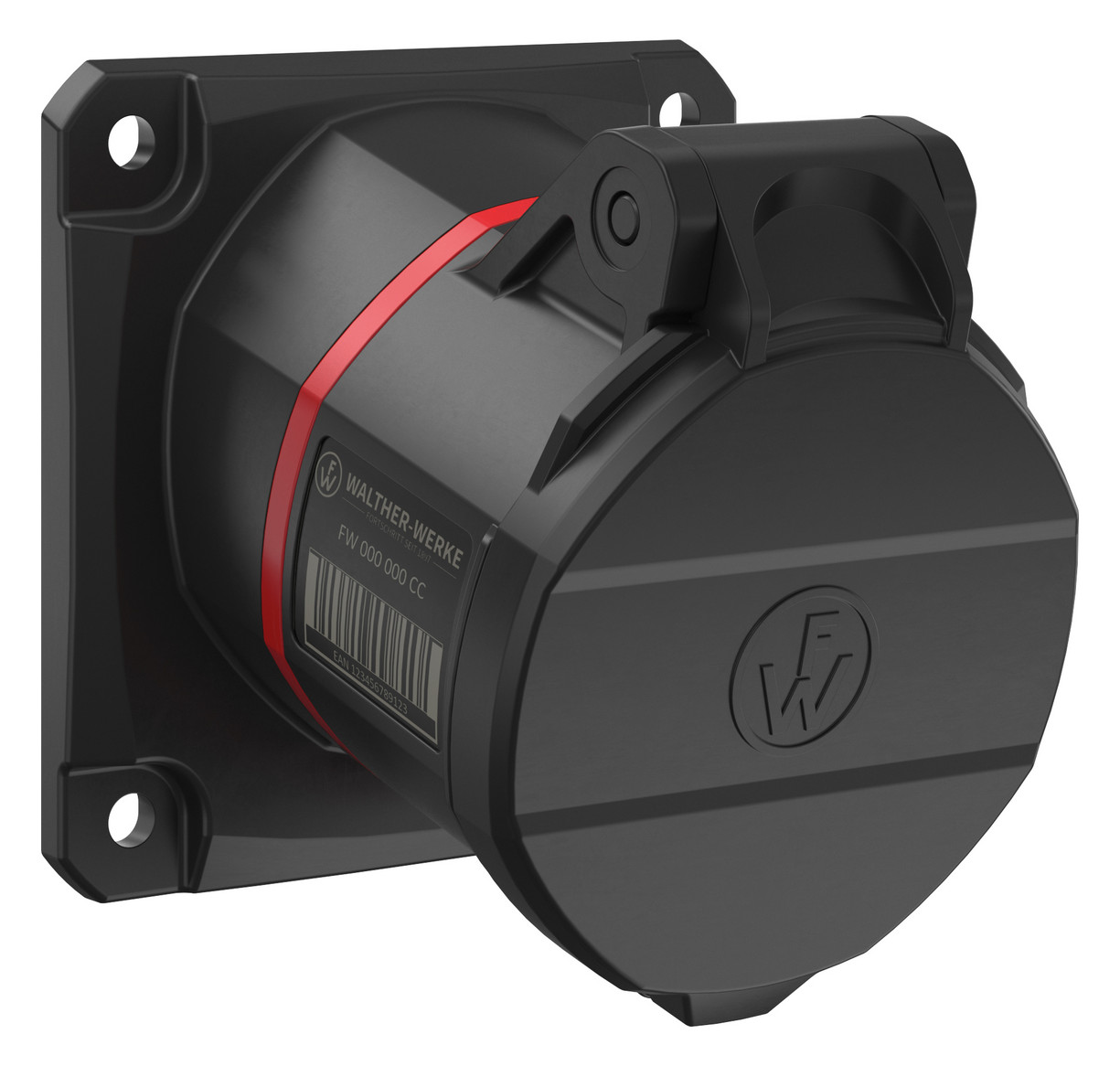 1St. Walther FW510506SK CEE NEO Anbaudose schräg 16A 5P 6h IP54,