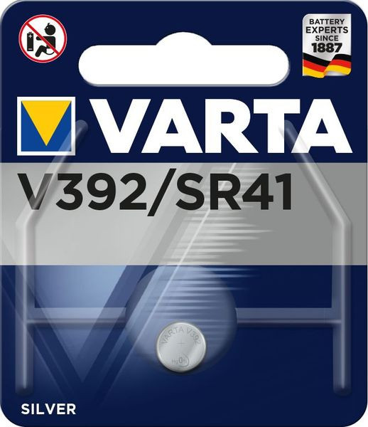 1St. Varta Uhrenbatterie V 392 High Drain Blister 1