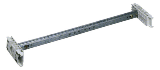 1St. Hager FZ702 Abfangschiene, univers, f.Standver, 2-feld