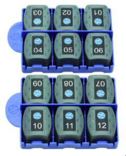 1St. TREND NETWORKS 158050 VDV II RJ45-Remoteadapter-Kit 1-12