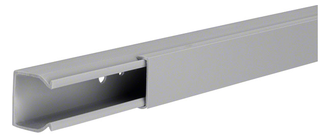 2m Hager LF2502507035 LF-Kanal aus PVC LF 25x25mm lichtgrau