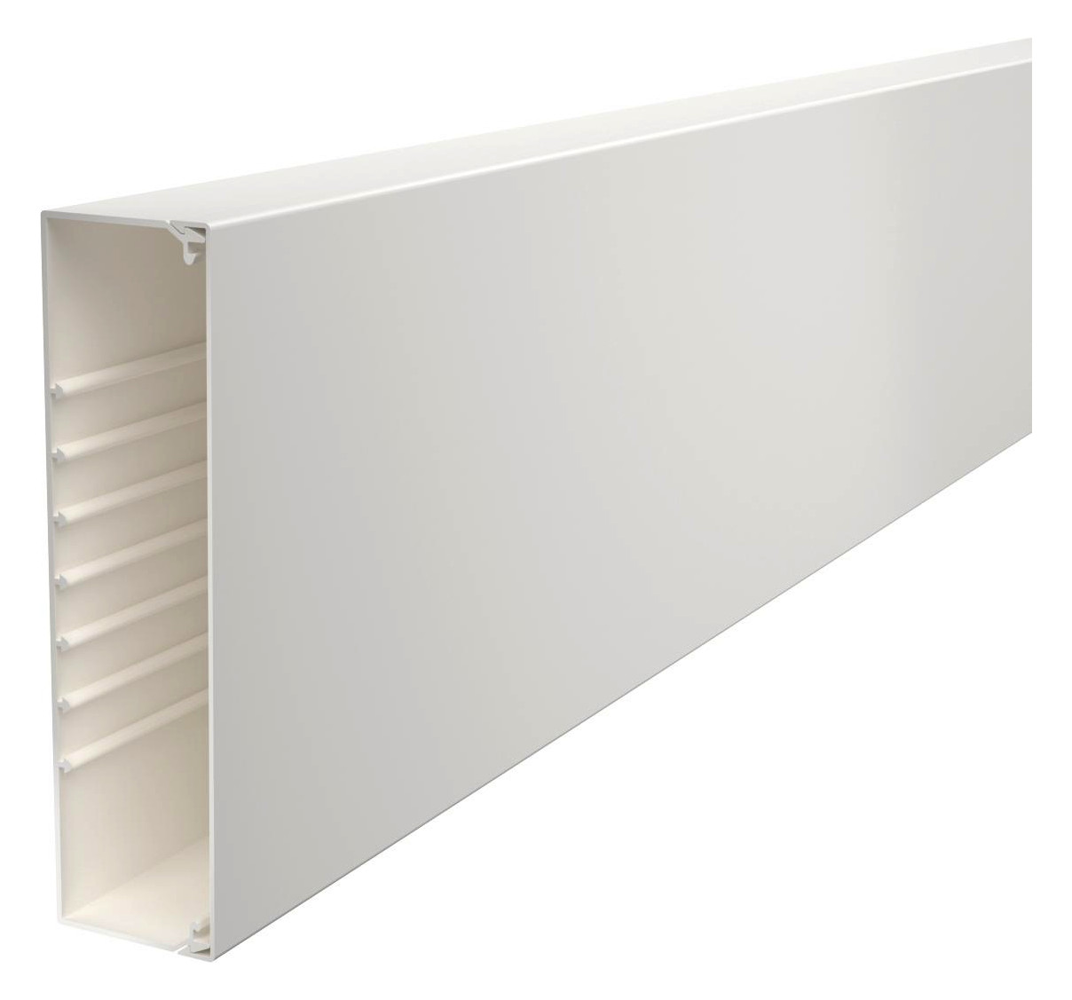 2m OBO Bettermann WDK60230RW Wand- und Deckenkanal mit Bodenlochung