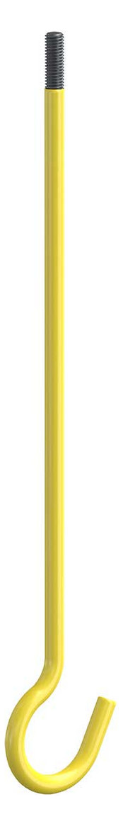 1St. Kaiser 1226-98 Betonbau Leuchtenhaken, mit Gewinde M5, Schaftlänge 115 mm