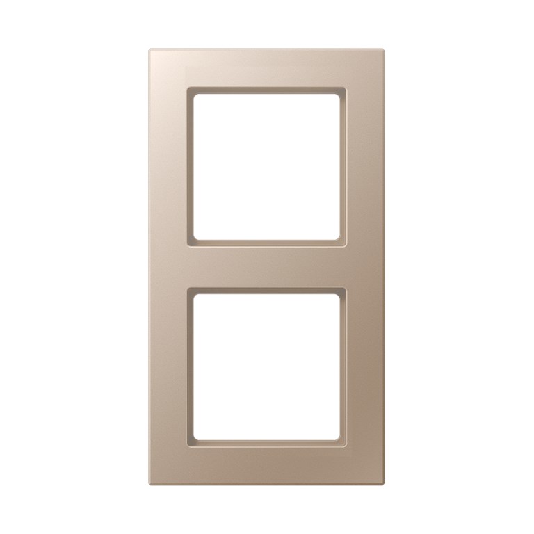 1St. Jung AC582CH Rahmen 2fach für waagerechte und senkrechte Kombination AC 582 CH