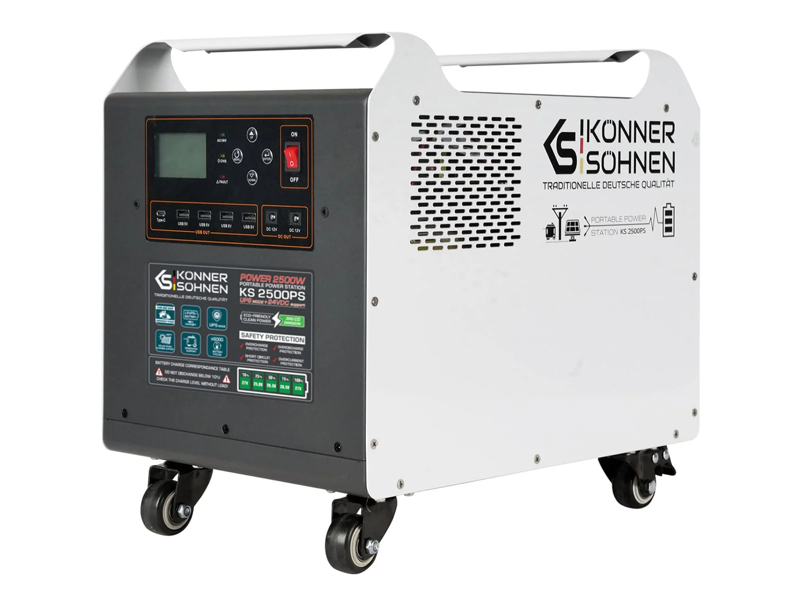 1St. Könner & Söhnen KS2500PS Tragbare Powerstation KS 2500PS