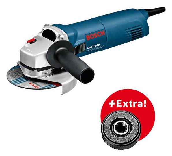 1St. Bosch 0601822400 Winkelschleifer GWS 1100 und SDS in Karton