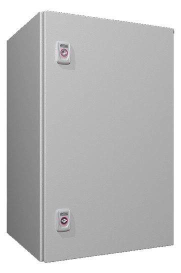 1St. Rittal AX 1338.000 Kompakt-Schaltschrank AX, 1-türig, BHT 380x600x350mm