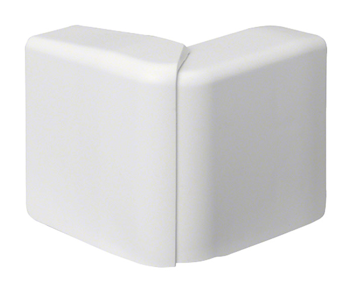 1St. Hager SL2005539016 Außeneck einstellbar schnittkaschierend halogenfrei SL 20x55mm verkehrsweiß