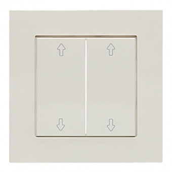 1St. Lingg&Janke 87877-RW FL-2-PF- FL-2-PF-RW RW Tast-sensor Wippe 2fach Sym.Pfeil