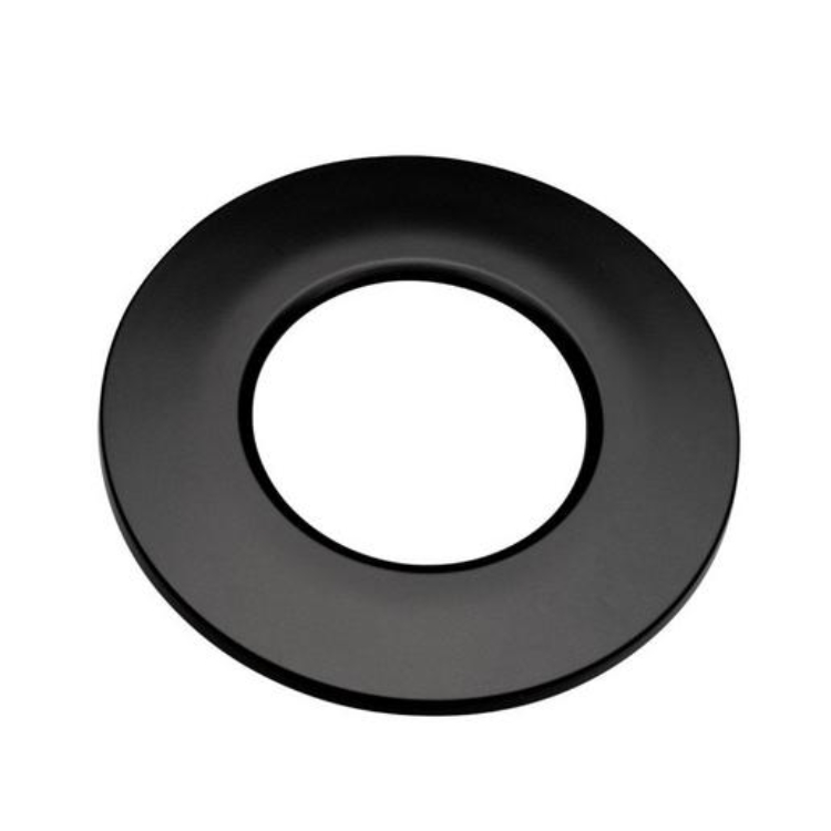 1St. NLEDEBSHVARBLFIXPCSW Feststehende IP65 Polycarbonat Blende Schwarz