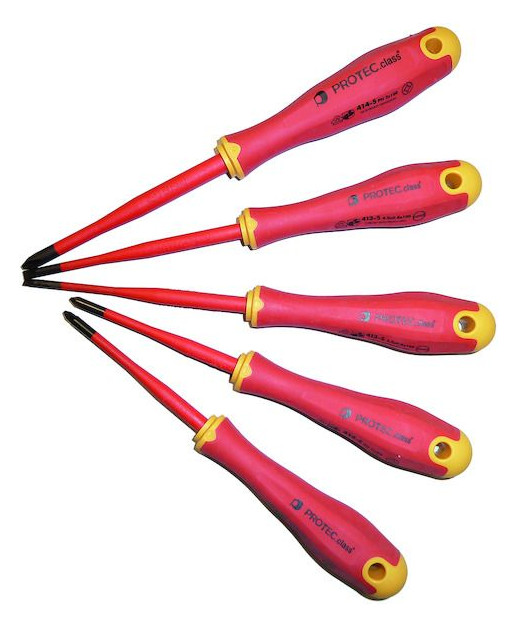 1St. Protec.class PSS 5 Schraubendreher-Satz 5 tlg.