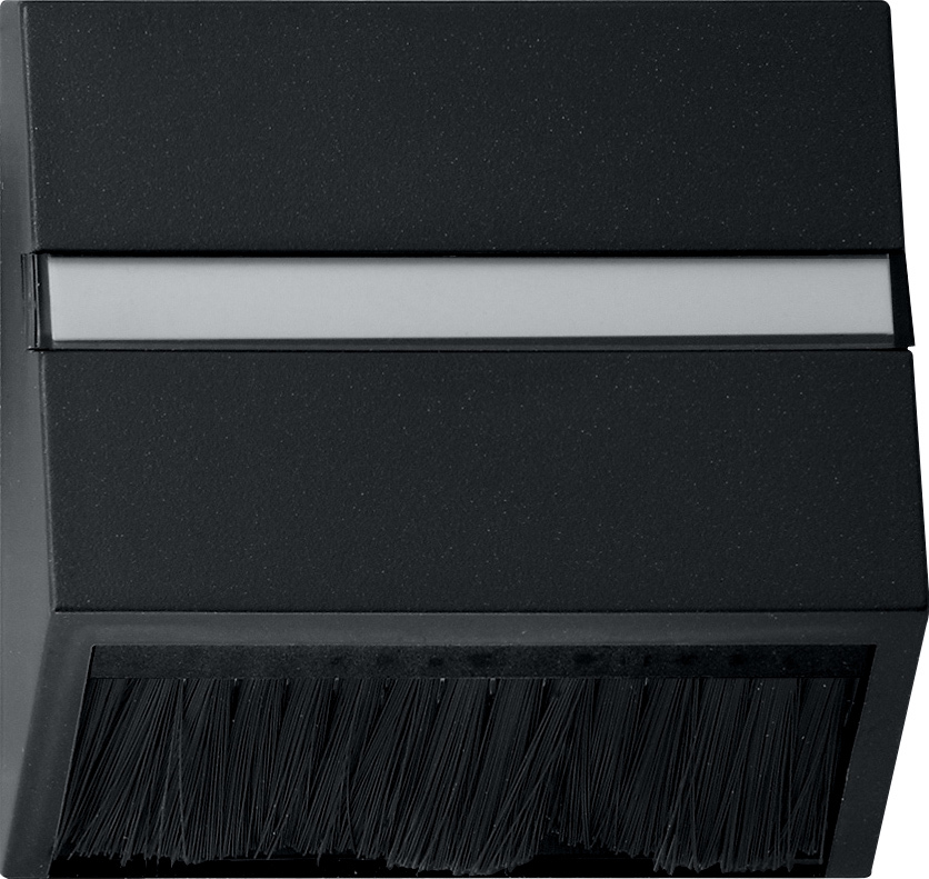 1St. Gira 0682005 Haube steckb. Adapterrahmen System 55 Schwarz m