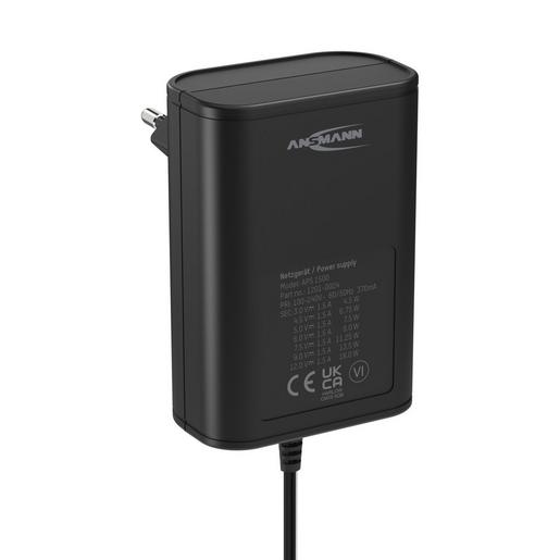 1St. Ansmann APS 1500 Universal-Netzteil 3 - 12 V DC
