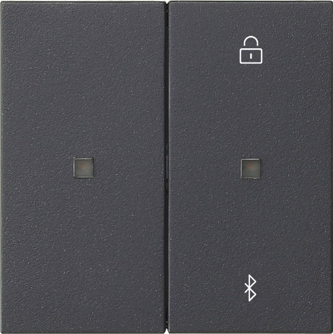 1St. Gira 538128 System 3000 Jalousie- und Schaltuhr BT, S3000, Anthrazit
